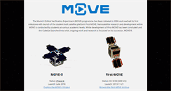 Desktop Screenshot of move2space.de